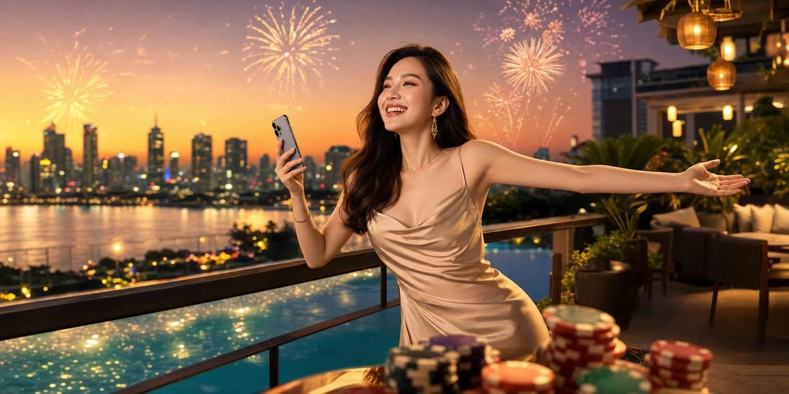 Người dùng truy cập casino trực tuyến qua điện thoại tại quán cà phê Hà Nội